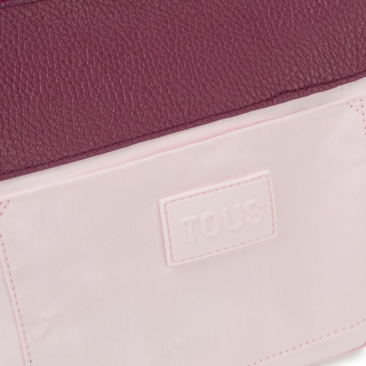 Burgundy leather TOUS Miranda City bag