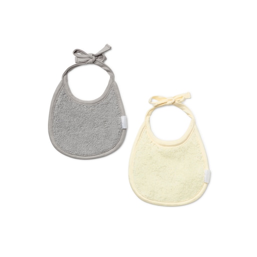 Set of SMuse bibs in grey