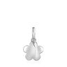 Silver Bold Motif flower Pendant