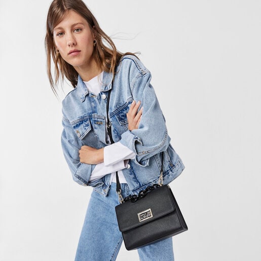 Маленькая черная сумка-кроссбоди TOUS Funny