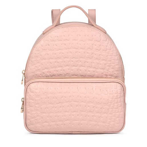 MOCHILA TOUS ESSENCE MARFIL-ROSA