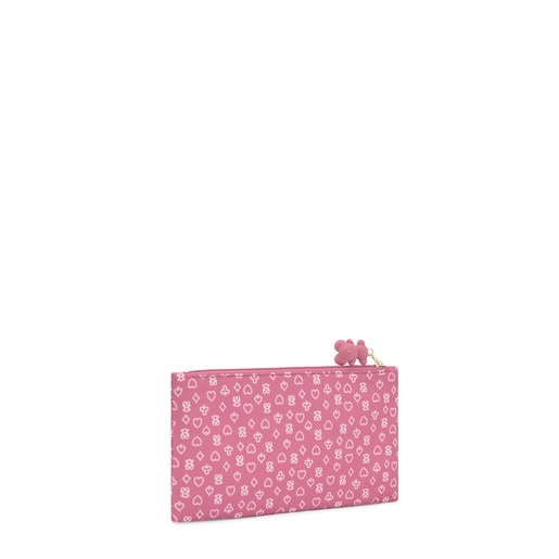 Medium pink Toiletry bag TOUS Bear Anniversary