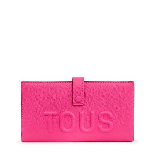 Fuchsia-colored TOUS La Rue Pocket Wallet