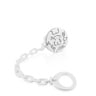 Attache-tétine petit ourson Sweet Dolls en argent