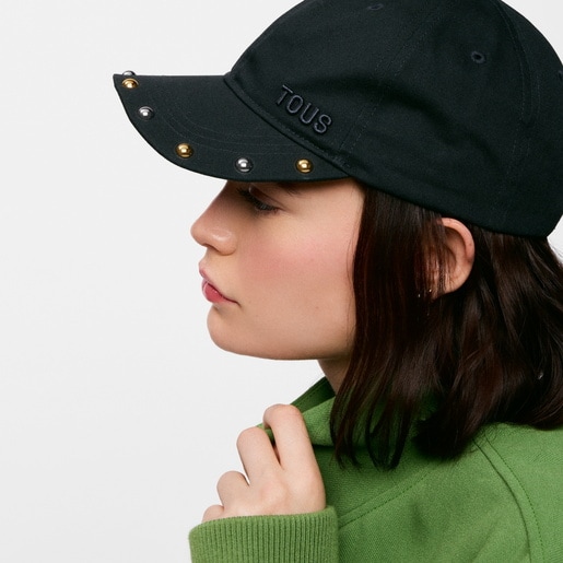 Gorra negra TOUS Jewelry Studs