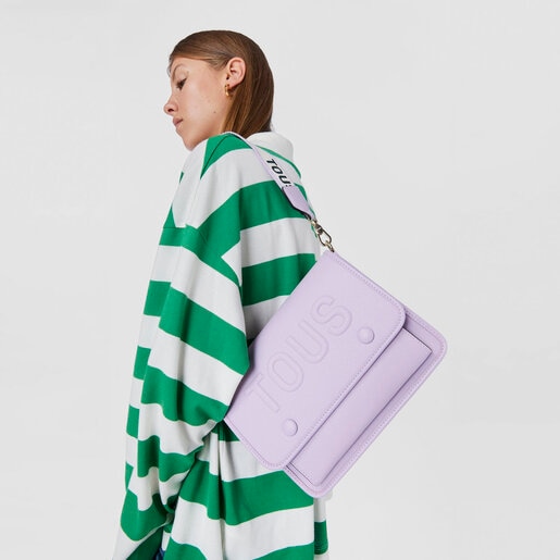 תיק צד TOUS La Rue Audree בגודל בינוני ובצבע סגלגל