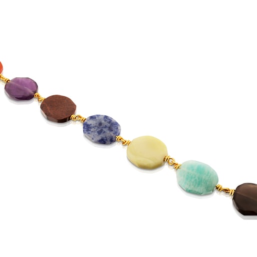 Vermeil Silver Terra Bracelet with Gemstones