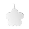 Pendentif fleur en argent 29 mm moyen Sweet Dolls