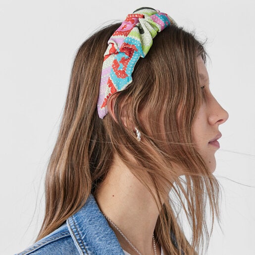 Diadema amarilla TOUS Net Crochet