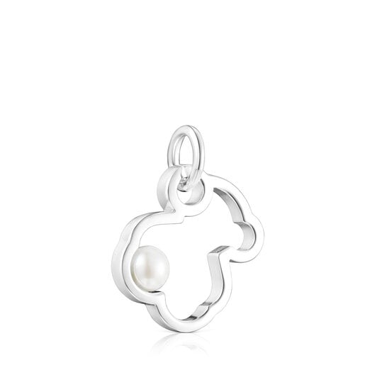 Silver Silueta Pendant with Pearl | TOUS