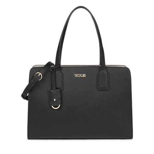 Bolso City TOUS Mujer Mediano Essential Negro 095900682