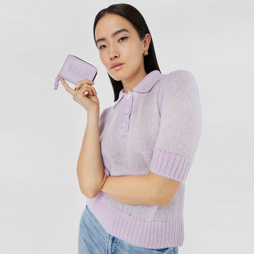 Monedero malva TOUS La Rue