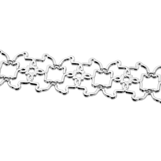 Pulsera Mossaic de Plata