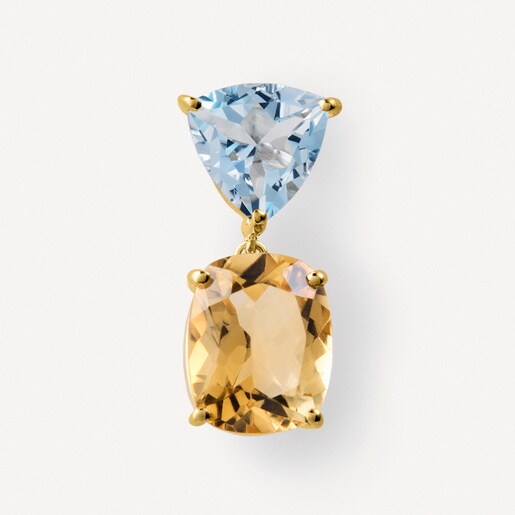 Pendientes de oro con citrino y topacio TOUS ATELIER