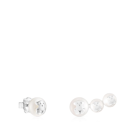Tous Icon Pearl - Kolczyki ze srebra z perłą