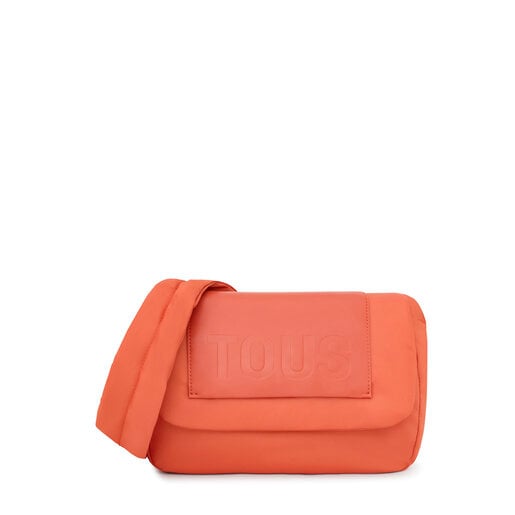 Τσάντα χιαστί TOUS Marina σε πορτοκαλί χρώμα