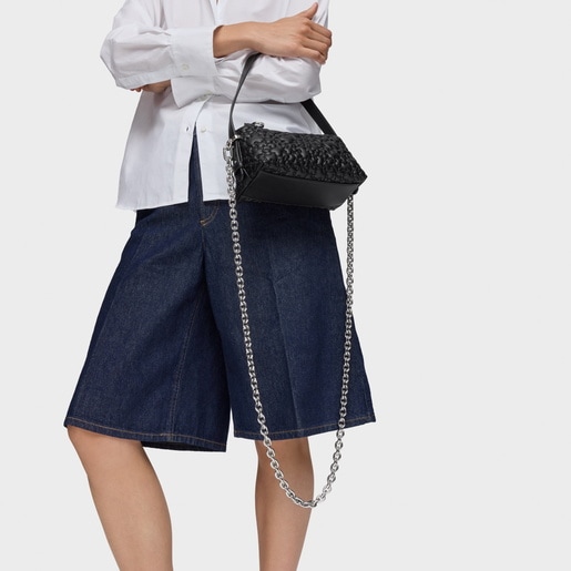 Black Minibag TOUS Puffy Bear