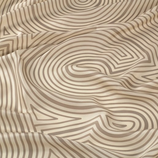 Pañuelo cuadrado beige TOUS Maze