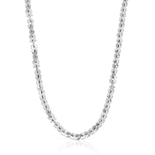 Short steel Necklace with bear motifs TOUS Carrusel