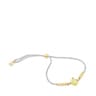 Kordelarmband TOUS Vibrant Colors mit Chalcedon und Emaille