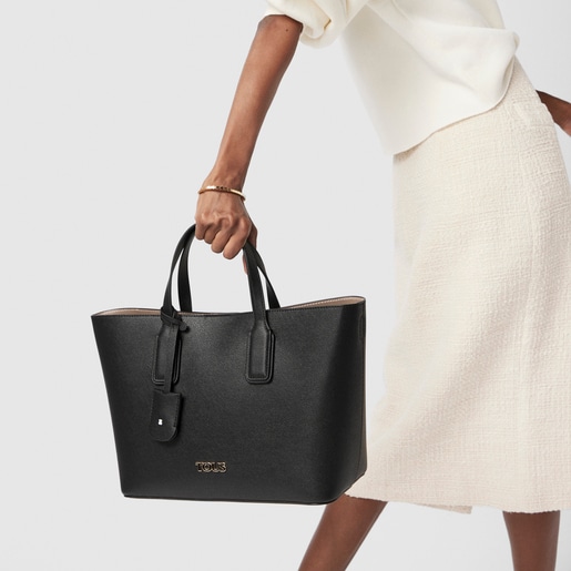 תיק נשיאה קטן אסנשיול בצבע שחור