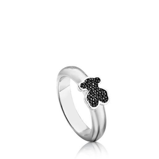 Silver Ring with Spinels Bear motif TOUS Gen | TOUS