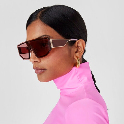 Γυαλιά ηλίου Screen σε ροζ χρώμα