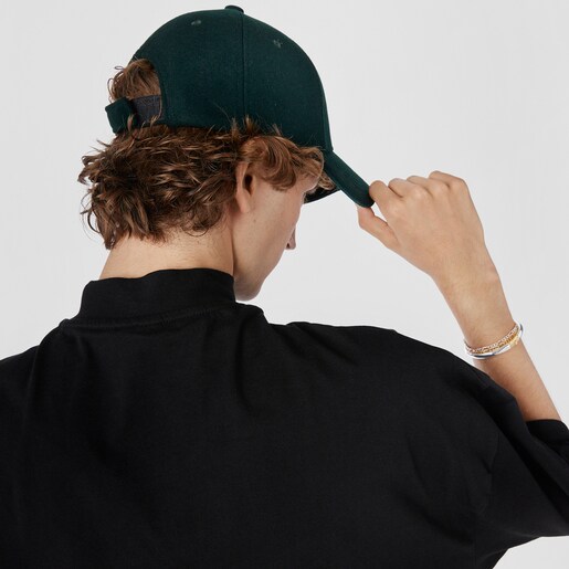 כובע מצחייה TOUS Olympe בצבע ירוק