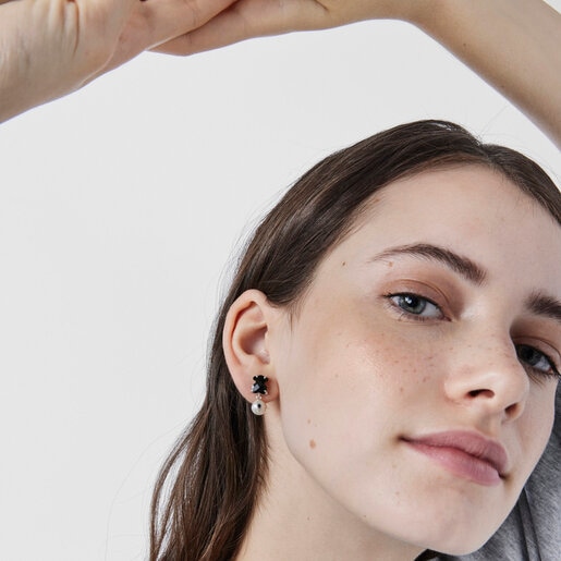 Boucles d'oreilles Erma en Argent