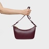 Bolso de hombro burdeos TOUS City