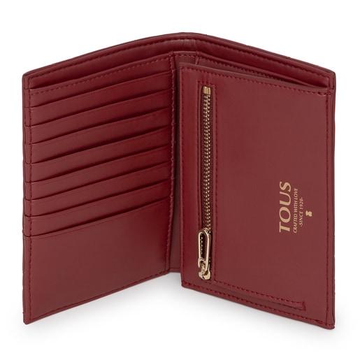 Medium burgundy Kaos Dream wallet