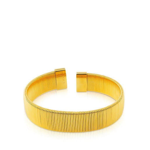 Pulsera de acero dorado Bulevar