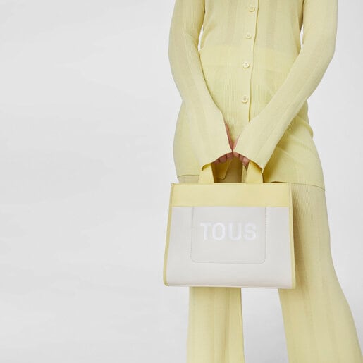 Beige and yellow Shopping bag TOUS Maya | TOUS