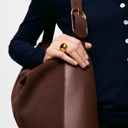 Brown Shoulder bag TOUS Arlette