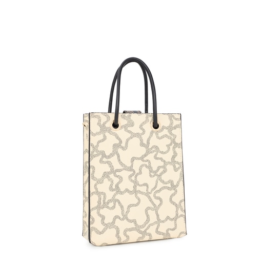 Mini beige Kaos Icon Handbag