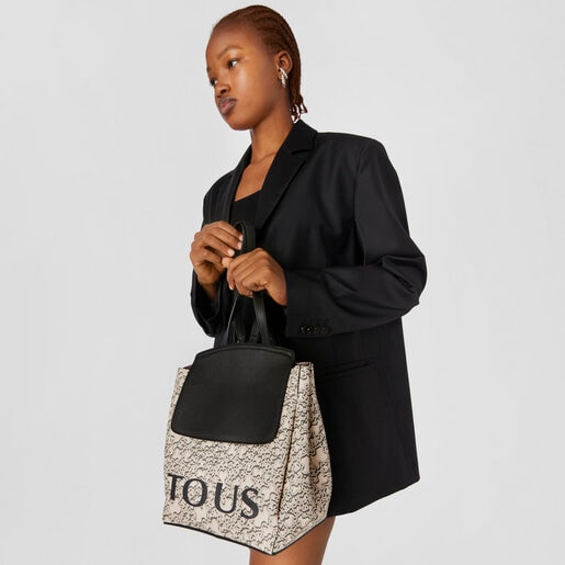 Sac à dos TOUS Kaos Mini Terra beige