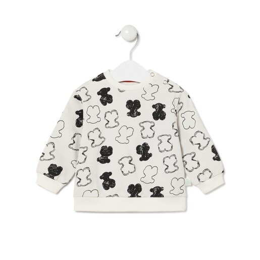 Sweatshirt Casual estampada Crua