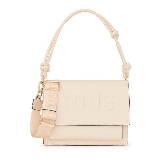 Sac à bandoulière Audree beige moyen TOUS La Rue