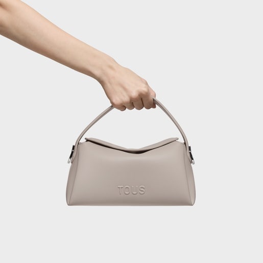 Small taupe Crossbody bag TOUS Bloom