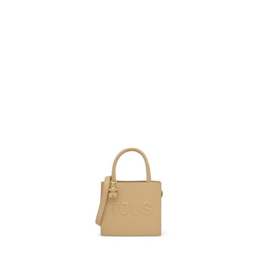 Sand-colored Cube minibag TOUS Brenda