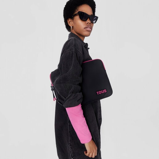 حقيبة كمبيوتر محمول TOUS Carol Soft باللون الأسود