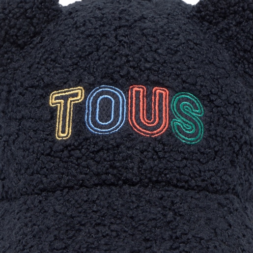 Cap with ears for babies and children in Cap navy blue