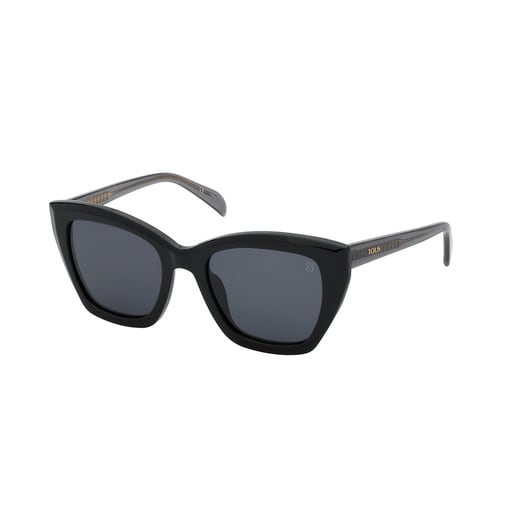 Lunettes de soleil noires Pale Square