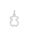 Pendentif avec silhouette ourson Twisted