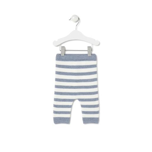 Newborn baby set in Tricot blue