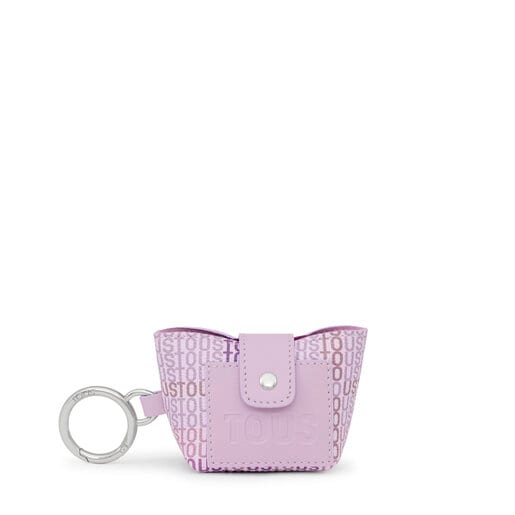 Mauve TOUS Cecilia Mini-pendant with bag inside