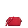 Red Leather Sherton Crossbody bag