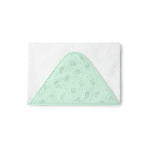 Baby bath cape in Pic mist