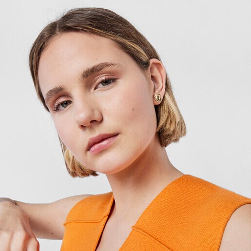 Pendientes desiguales de y diamantes Nature | TOUS