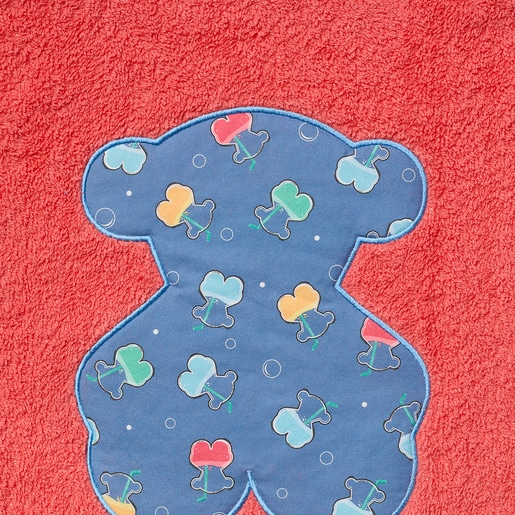 Toalla de playa Coctel coral